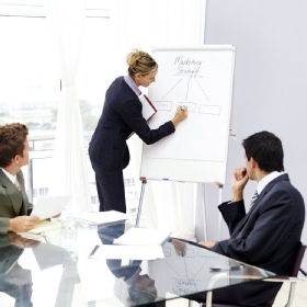 Picture of People in Training Room